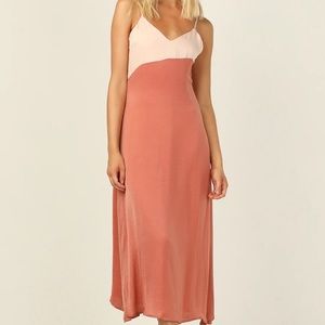 NEW Midi satin sheen dress